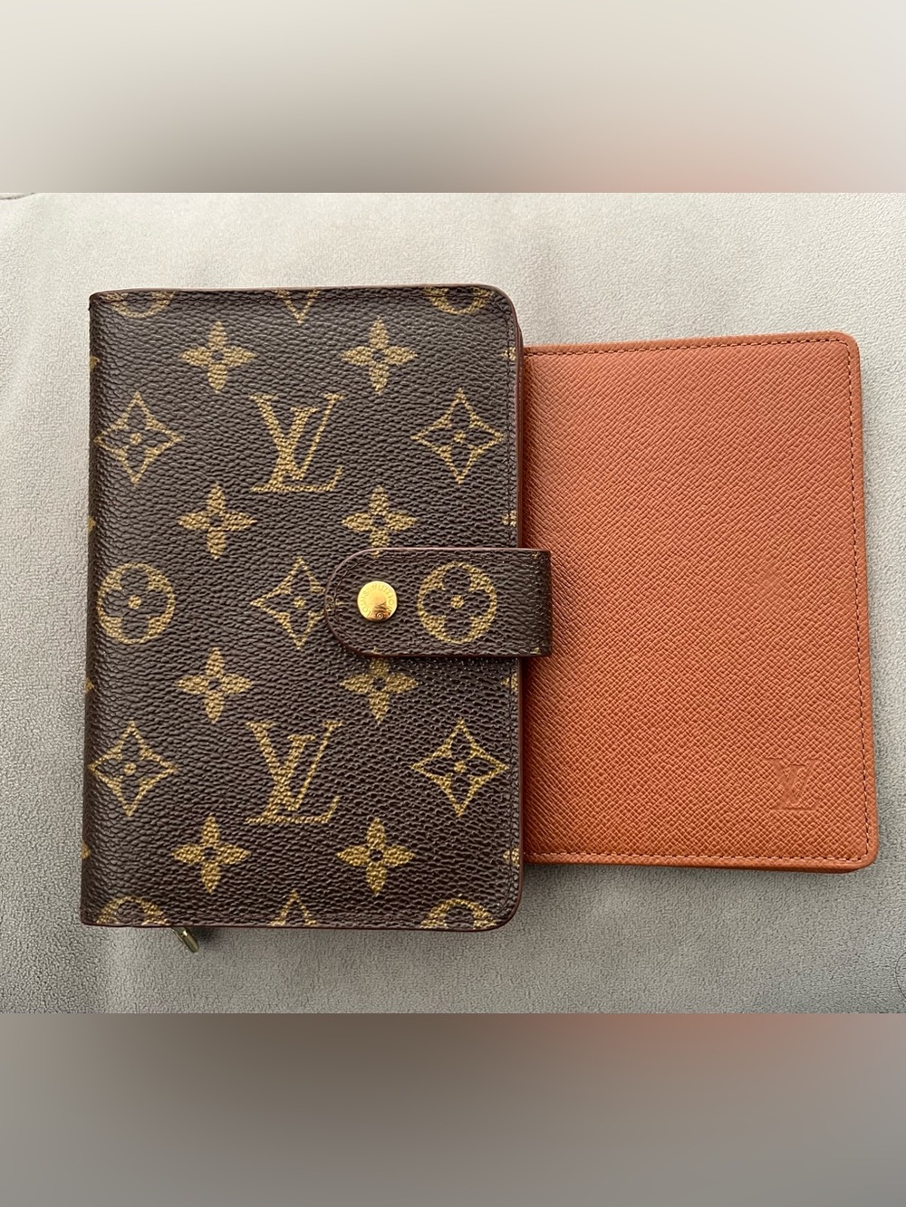 Louis Vuitton Porte Papier Wallet With Passport Holder Insert